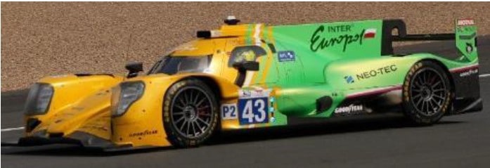 1/43 Oreca 07 - Gibson No.43 INTER EUROPOL COMPETITION