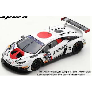 1/43 Team Japan - Lamborghini Huracan GT3 evo No.519 - Winner FIA MotorsportGames GT Cup Vallelunga 2019 (main race - race 2 - double pole posi【S9607】