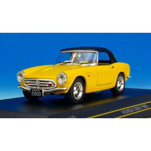 ミニカー HONDA S800 1966 Kyosho 1/64 Honda Collection Honda S800 Roadster 1966 White