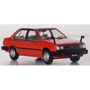 1/43 日産 サニー 1980 レッド 海外仕様【F43-118】