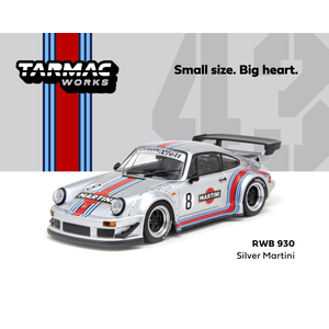 1/43 RWB 930 Silver Martini【T43-013-MA】【在庫処分】