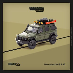 1/64 Mercedes-AMG G 63 Dark Green【T64R-040-GN】