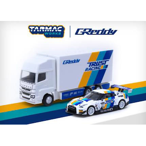 1/64 Nissan GT-R NISMO GT3 GT World Challenge Asia Esports 2020 Tarmac eMotorsports　With truck package【T64-035-GDY】