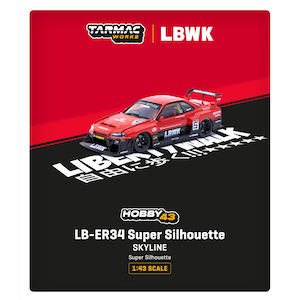 1/43 LB-ER34 Super Silhouette SKYLINE Super Silhouette【T43-021-SIL】