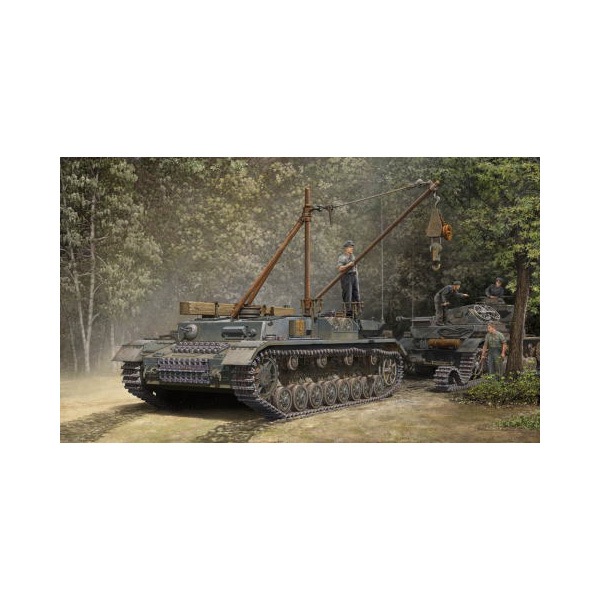 1/35 ドイツ軍 ベルゲパンツァーIV 戦車回収車【00389