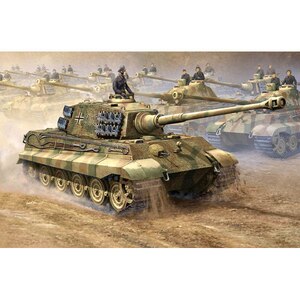 1/16 ドイツ軍 キングタイガー/フルインテリア 2in1（ヘンシェル 