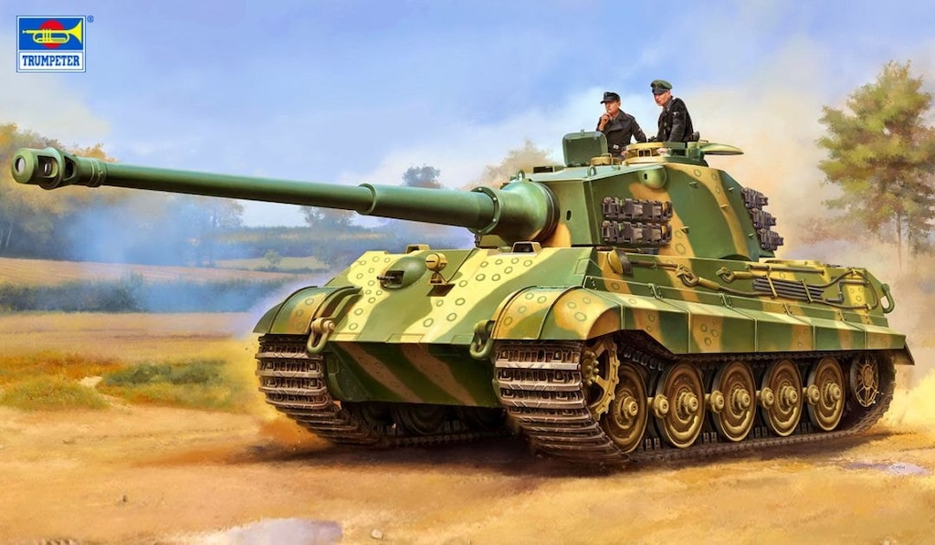 トランペッター　1/16 キングタイガー（ヘンシェル・ポルシェ両砲塔付き） 00910.jpg