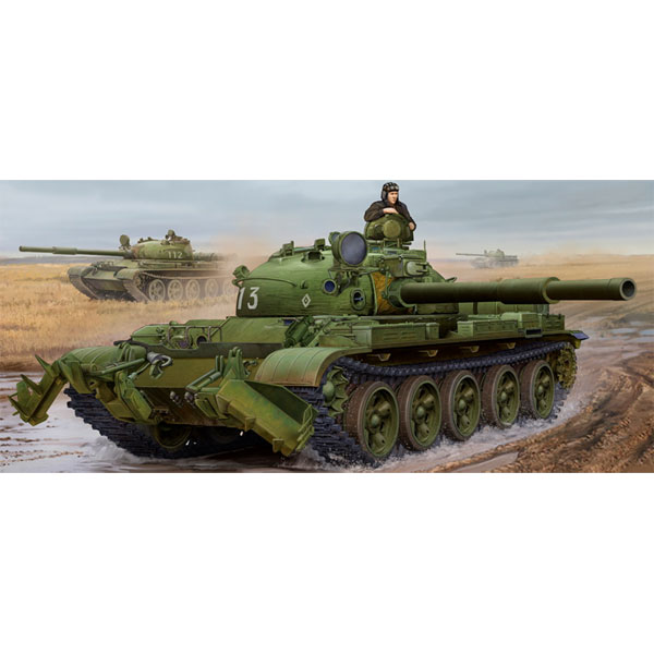最安 読み方 1/35 【01550 Mod.1975/KMT-6 主力戦車 T-62 ソビエト軍 主力戦車（MBT）