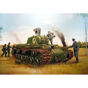 1/35 ソビエト軍 KV-8重戦車【01565】