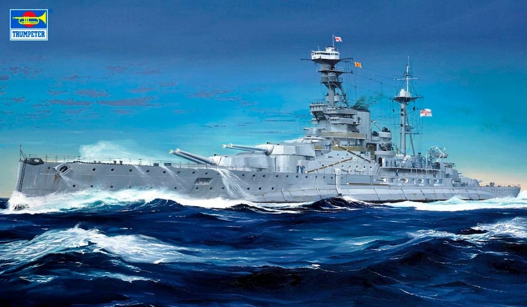 1/350 イギリス海軍 戦艦 HMS ロイヤル・オーク【05378