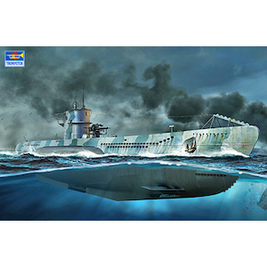 1/144 ドイツ海軍 UボートVIIC型【05912】