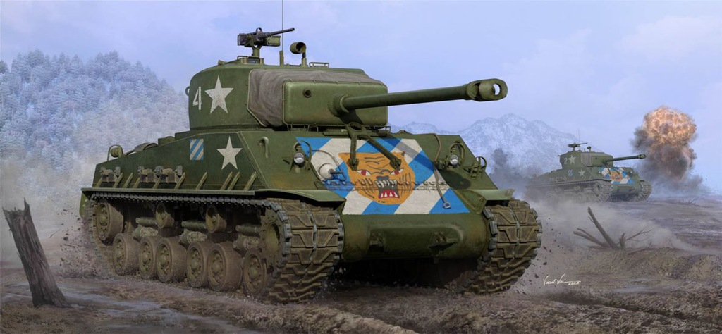 プラモデル　1/16 M4A3E8 シャーマン 中戦車 後期型 [ILK61620] 1/16 M4A3E8 シャーマン 中戦車 後期型【ILK61620】 | アイラブ