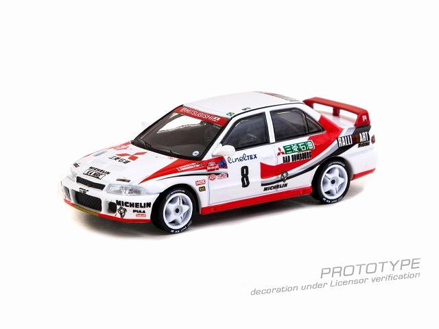 1/64 Mitsubishi Lancer Evolution Rallye Monte-Carlo 1993 1/64 Mitsubishi Lancer Evolution Rallye Monte-Carlo 1993