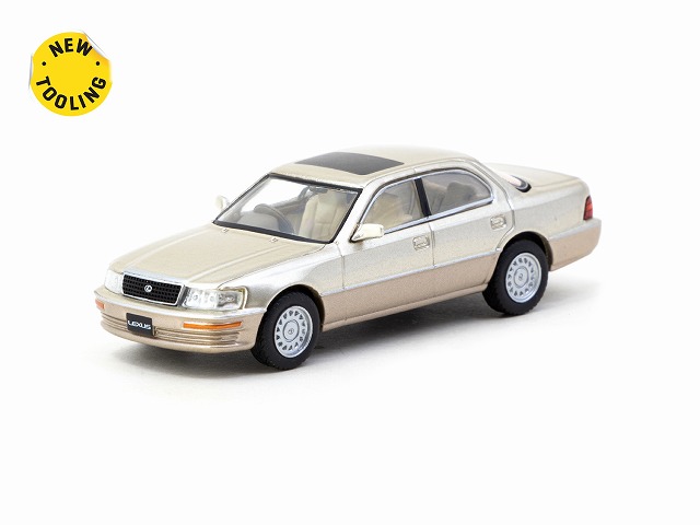 1/64 Lexus LS400 Champagne Beige Metallic【T64G-082-GO
