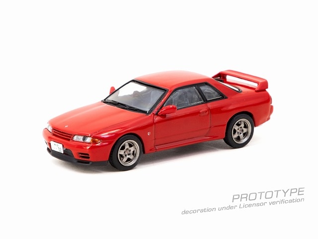 1/64 Nissan Skyline GT-R (BNR32) Red【JC64-008-RD