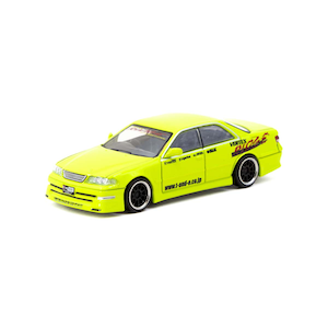 ターマックワークス｜1/64 VERTEX Toyota Mark II JZX100, Light Green【T64G-024-LG】｜T64G-024-LG VERTEX ﾄﾖﾀ MkII JZX100 ｸﾞﾘｰﾝ