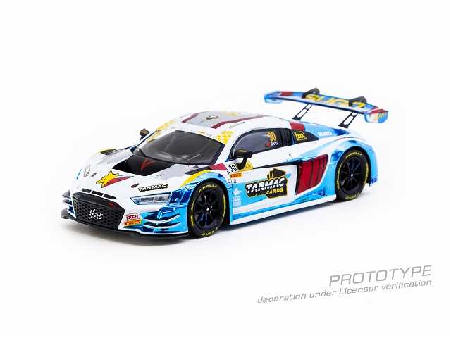 Audi R8 LMS ミニカー　アウディスポーツ　カスタマーレーシング　ドイツ Amazon | POP RACE 1/64 アウディ R8 LMS - Super GT 2019#21