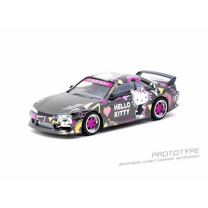 1/64 Vertex Nissan Silvia (S14) Sanrio Hello Kitty BLACK CHROME【T64G-018-HK】