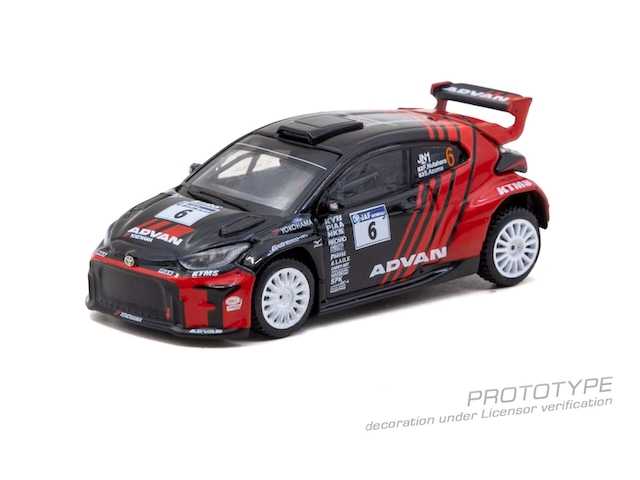 1/64 Toyota GR Yaris Rally2 Japanese Rally Championship 2024【T64