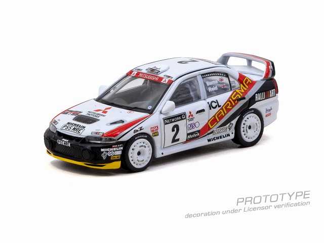 1/64 Mitsubishi Carisma GT Evolution IV RAC Rally 1997【T64G-076