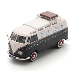 �V���R�[�b1/43 1960 VW T1 Bus "Christmas Edition 2026"�y43U00209�z�b���� 43U00209 VW T1 �޽ �ؽϽ 2026
