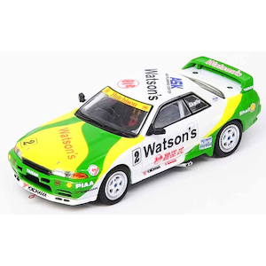 1/64 Nissan スカイライン GT-R (R32) "WATSON'S" 1991 #2 Macau Guia Race【IN64-R32-MGP20WS】