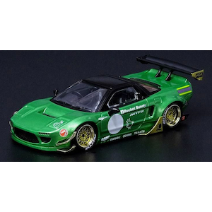 1/64 Honda NSX (NA1) Rocket Bunny V2 AERO グリーンメタリック【IN64-NSXP-GRE】