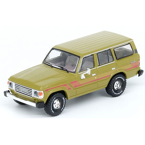 1/64 Toyota ランドクルーザー FJ60 オリーブグリーン【IN64-FJ60-OLGR】【在庫処分】