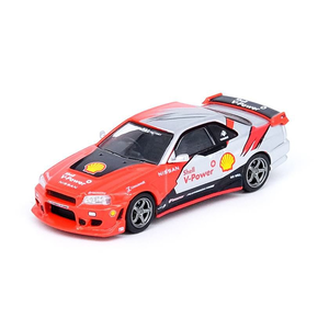 1/64 Nissan スカイライン R34 GTT Drift Car "SHELL" Jason Mok / Pluto Mok Hong Kong ToyCar Salon 2022 イベント限定【IN64-R34-SHELL】【在庫処分】