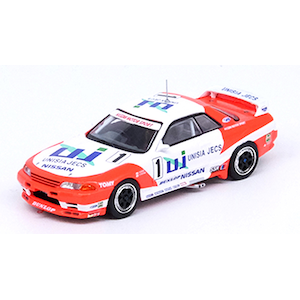 1/64 Nissan スカイライン GT-R (R32) #1 "UNISIA JECS"JTC 1993【IN64-R32-UNIJ】