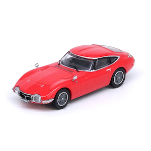 1/64 Toyota 2000GT ソーラーレッド【IN64-2000GT-RED】
