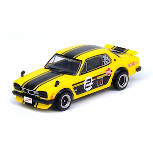 1/64 Nissan スカイライン 2000 GT-R (KPGC10) イエロー【IN64-KPGC10-YL23】