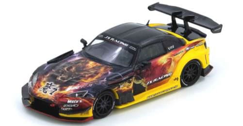 JS Racing S2000 魔王号 1/64 1/64 Honda S2000 J'S RACING (AP1) 「魔王」【IN64-S200JS-MAOU