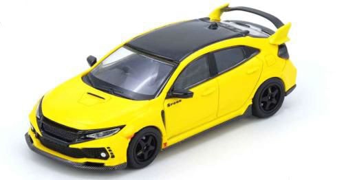 1/64 HONDA ホンダ CIVIC Type R FK8 シビック 1/64 Honda シビック TYPE-R (FK8) Yellow【IN64-FK8-YL