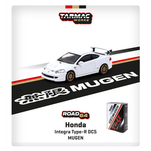 1/64 Honda Integra Type-R DC5 MUGEN Championship White With Mugen metal oil can【T64R-TL022-WH】