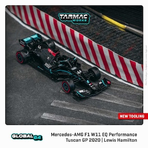 1/64 Mercedes-AMG F1 W11 EQ Performance Tuscan Grand Prix 2020 Winner【T64G-F036-LH1】