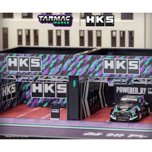 �^�[�}�b�N���[�N�X�b1/64 Pit Garage Diorama HKS�yT64D-001-HKS�z�bT64D-001-HKS Pit Garage Diorama HKS