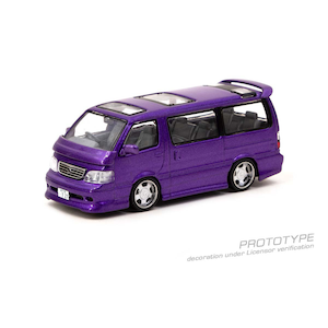 1/64 Toyota Hiace Wagon Custom Purple【T64R-078-PU】
