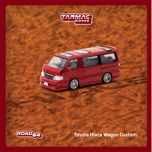 1/64 Toyota Hiace Wagon Custom Red【T64R-078-RE】