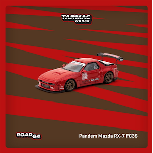 1/64 Pandem Mazda RX-7 FC3S Red【T64R-066-RE】