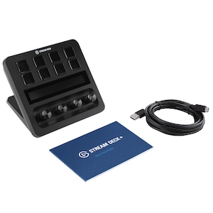 elgato（エルガト）｜ストリームデック プラス ダイヤル タッチパネル付き（ブラック）｜10GBD9901-JP