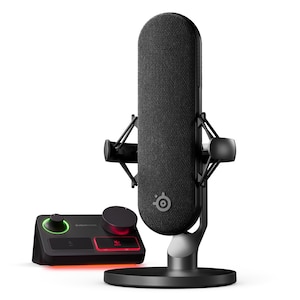SteelSeries�i�X�e�B�[���V���[�Y�j�bXLR�ڑ� �X�^���h�A���� �Q�[�~���O�}�C�N Alias Pro�b61595J