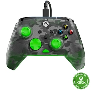 Turtle Beach�i�^�[�g���r�[�`�j�bRematch Core Controller Ghost Camo�iBlack & Green�j�bRETBC-2001-55