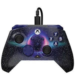 Turtle Beach�i�^�[�g���r�[�`�j�bRematch Advanced Controller �L���Q�[�~���O�R���g���[���[�iDark Cosmos Reveal�j�bRETBC-2404-05
