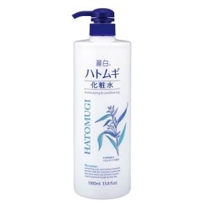 熊野油脂｜麗白 ハトムギ化粧水 本体 大容量サイズ 1L｜Rﾊﾄﾑｷﾞｹｼﾖｳｽｲﾀﾞｲﾖｳﾘ1L