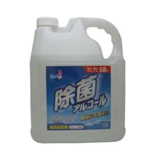 友和｜ティポス 除菌アルコール 4L｜ﾃｲﾎﾟｽｼﾞﾖｷﾝｱﾙｺ-ﾙ4L