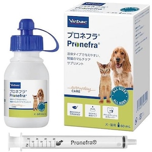ビルバックジャパン｜プロネフラ 犬猫用 60ml｜ﾌﾟﾛﾈﾌﾗｲﾇﾈｺﾖｳ60ML