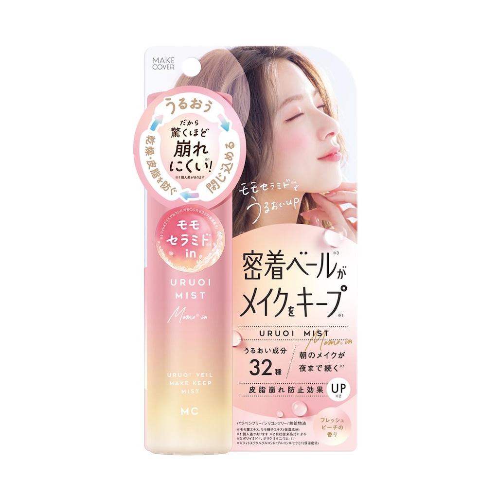 メイクカバーうるおいミストプラス桃セラミドIN 65g | GR