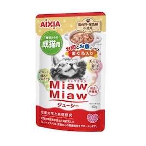 �A�C�V�A�bMiawMiaw �W���[�V�[ �����Ƃ����~�b�N�X �܂������ 60g�bMM���-�-Ƹ���Mϸ��60