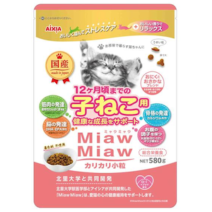 �A�C�V�A�bMiawMiaw �J���J������ �q�˂��p ���ɂ��Ƃ������ȃu�����h 580g�bMDM1���޺ȺƸ���580